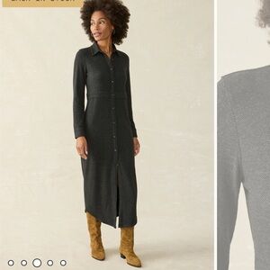 Faherty legend sweater maxi dress, sz small